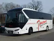 Neoplan Tourliner von Reichert Bus & Touristik aus Deutschland in Neubrandenburg am 06.03.2019