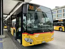 MB C2 Nr. 114 '11089'  AG 15199  vom PU Vögtlin-Meyer AG, Brugg am 11.10.21 beim Bahnhof Brugg.