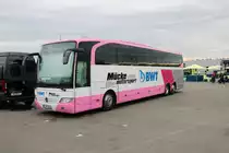 Mücke Motorsport Mercedes Benz Travego am 03.10.21 in Hockenheim 