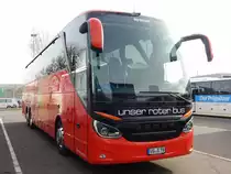 Setra 516 HDH von URB aus Deutschland in Neubrandenburg am 06.03.2019