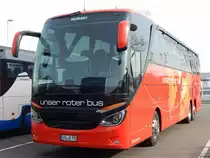 Setra 516 HDH von URB aus Deutschland in Neubrandenburg am 06.03.2019
