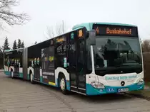 Mercedes Citaro III der Neubrandenburger Verkehrsbetriebe in Neubrandenburg am 06.03.2019