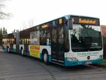 Mercedes Citaro II der Neubrandenburger Verkehrsbetriebe in Neubrandenburg am 06.03.2019