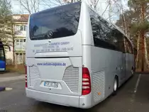 Mercedes Travego von Sachsen-Express/Hammer aus Deutschland in Binz am 08.03.2019