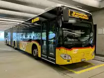 MB C2 G '11701'  AG 6119  vom PU Wicki Transport, Zufikon am 14.10.21 in der Postautostation in Baden.