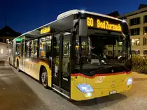 MB C2 G Nr. 127 '11546'  AG 561 411  des PU Vögtlin-Meyer, Brugg am 14.10.21 beim Bahnhof Brugg.