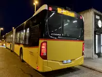 Heckansicht des MB C2 G '11546' des PU Vögtlin-Meyer, Brugg am 14.10.21 beim Bahnhof Brugg.