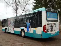 Mercedes Citaro III der Neubrandenburger Verkehrsbetriebe in Neubrandenburg am 08.03.2019