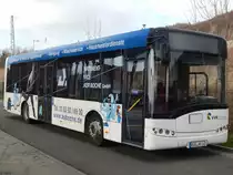 Solaris Urbino 12 der VVR in Sassnitz am 10.03.2019