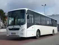 Volvo 8900 der VVR in Sassnitz am 10.03.2019