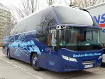 Neoplan Cityliner von Becker-Strelitz Reisen aus Deutschland in Neubrandenburg am 10.03.2019