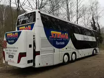 Setra 431 DT von Stewa aus Deutschland in Binz am 22.03.2019