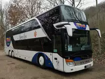 Setra 431 DT von Stewa aus Deutschland in Binz am 22.03.2019