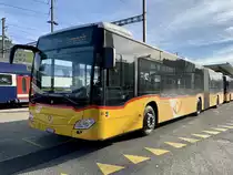MB C2 G '11545' des PU Vögtlin-Meyer, Brugg am 18.10.21 beim Bahnhof Brugg.