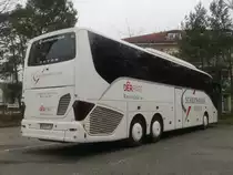 Setra 516 HD von Scheithauer aus Deutschland in Binz am 22.03.2019