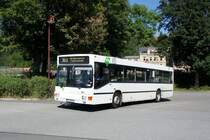 Bus Aue / Bus Erzgebirge: MAN EL (ASZ-BV 51) der RVE (Regionalverkehr Erzgebirge GmbH), aufgenommen im Juli 2021 am Bahnhof von Aue (Sachsen).