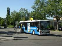Dieser Bus des Unternehmens  Kyyltal  macht sich zur Abfahrt bereit fr die Fahrt der Linie 2002 / 12:

Trier Hauptbahnhof - Fachhochschule - Aach - Butzweiler

Trier, Haltestelle Hauptbahnhof
02.05.07