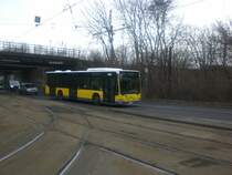 Mercedes-Benz O 530 I (Citaro) auf der Linie 160 nach Altglienicke Siriusstra�e am S-Bahnhof Sch�neweide/Sterndamm.