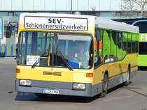 Mercedes O 405 von Berolina Magasch GmbH aus Deutschland in Berlin am 30.03.2019