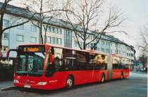 VAG Freiburg Nr. 976/FR-SW 976 Mercedes Citaro am 3. Januar 2009 Freiburg i.B., Siegesdenkmal