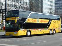 Setra 431 DT von BEX aus Deutschland in Berlin am 30.03.2019