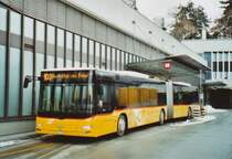 PostAuto Bern Nr. 662/BE 610'549 MAN am 4. Januar 2009 Bern, Postautostation