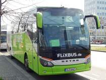 Setra 516 HD von Flixbus/Gradliner aus Deutschland in Berlin am 30.03.2019