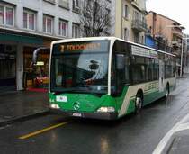 TPM - Mercedes Citaro Nr.64 VD 9385 unterwegs auf der Linie 2 in Morges am 31.12.2008