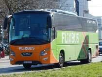 VDL Futura von Flixbus/Wynajem Autokarów E-Bus aus Polen in Berlin am 30.03.2019
