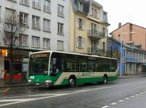 TPM - Mercedes Citaro Nr.71 VD 839 unterwegs auf der Linie 1 in Morges am 31.12.2008