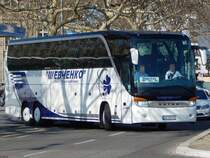Setra 417 HDH von Shevchenko aus der Ukraine in Berlin am 30.03.2019