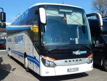 Setra 515 HD von Eurolines/to Europe aus Derutschland in Berlin am 30.03.2019