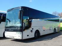 Van Hool TX15 aus Belgien (vermutlich Vorführwagen) in Berlin am 30.03.2019