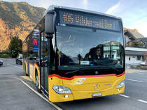 MB C2 hybrid '11686'  BE 610 542  der PostAuto Regie Interlaken am 7.11.21 bei der Haltestelle Matten, Gsteigstrasse.