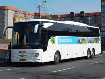Mercedes Tourismo von De Jong Tours aus den Niederlanden in Berlin am 30.03.2019