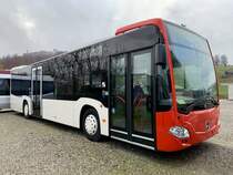 Neuer MB C2 hybrid für die ARL Viganello am 13.11.21 bei Evobus in Winterthur.