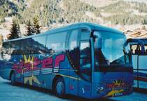 Aus Deutschland: Vater, Stuttgart S-MV 353 MAN am 4. Januar 2009 Adelboden, Sillerenbahnen
