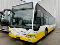 MB Citaro Nr. 2 der VBD am 13.11.21 bei Evobus in Winterthur.