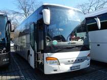 Setra 415 GT-HD von Agencja Transportu AW Artur Więckowski aus Polen in Berlin am 30.03.2019