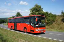 Bus Rheinland-Pfalz: Setra S 415 UL (KH-RH 319) der Rudolf Herz GmbH & Co. KG, 
aufgenommen im September 2021 in der Nähe von Sienhachenbach, einer Ortsgemeinde im Landkreis Birkenfeld.
