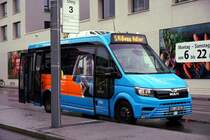 Mercus MAN TGE (polnischer Hersteller)  SWBC Bayer KVB , Biberach November 2021