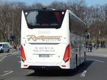 Scania InterLink von Rathmann Reisen aus Deutschland in Berlin am 30.03.2019