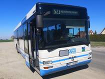 MAN SÜ 283 der MVVG in Burg Stargard am 02.04.2019