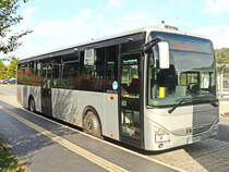 Iveco Crossway der Verkehrsbetriebe Bachstein GmbH am 16. ktober 2021 in Bad Schandau
