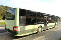 MAN NÜ323 Lion`s City abgestellt  am Bahnhof Bad Schandau am 16. Oktober 2021.