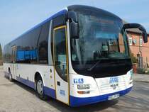 MAN Lion's Regio der MVVG in Burg Stargard am 02.04.2019