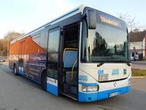 Irisbus Crossway der MVVG in Burg Stargard am 02.04.2019