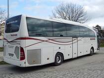 Mercedes Travego von Bohr aus Deutschland in Binz am 14.04.2019