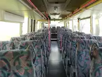 Der Fahrgastraum eines MAN ÜL 313 der MVVG in Neuenkirchen am 03.05.2019