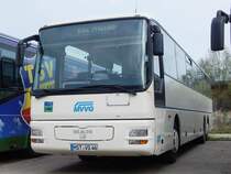 MAN ÜL 313 der MVVG in Burg Stargard am 03.05.2019